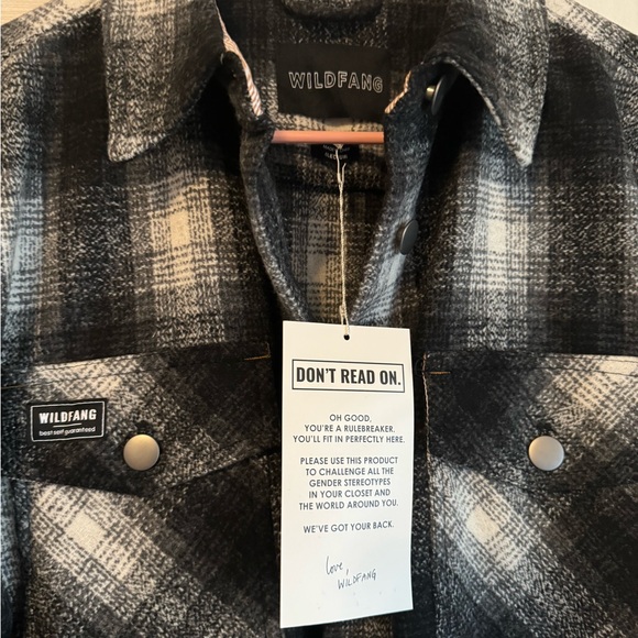 NWT WILDFANG The Essential Shacket - Picture 4 of 6